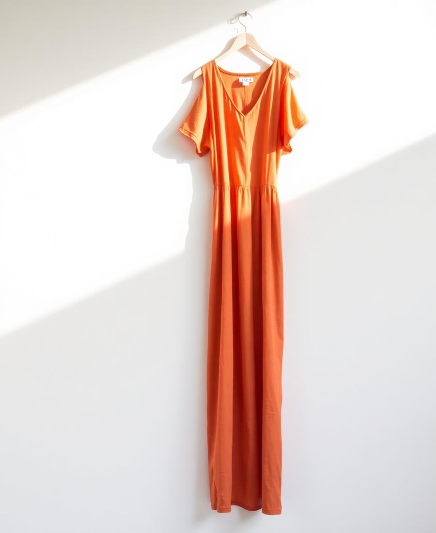 Vestido Solar Drapeado Verão