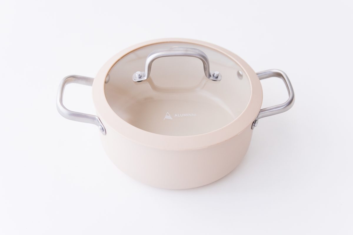 Caçarola Turquia 24 cm com Tampa de Vidro