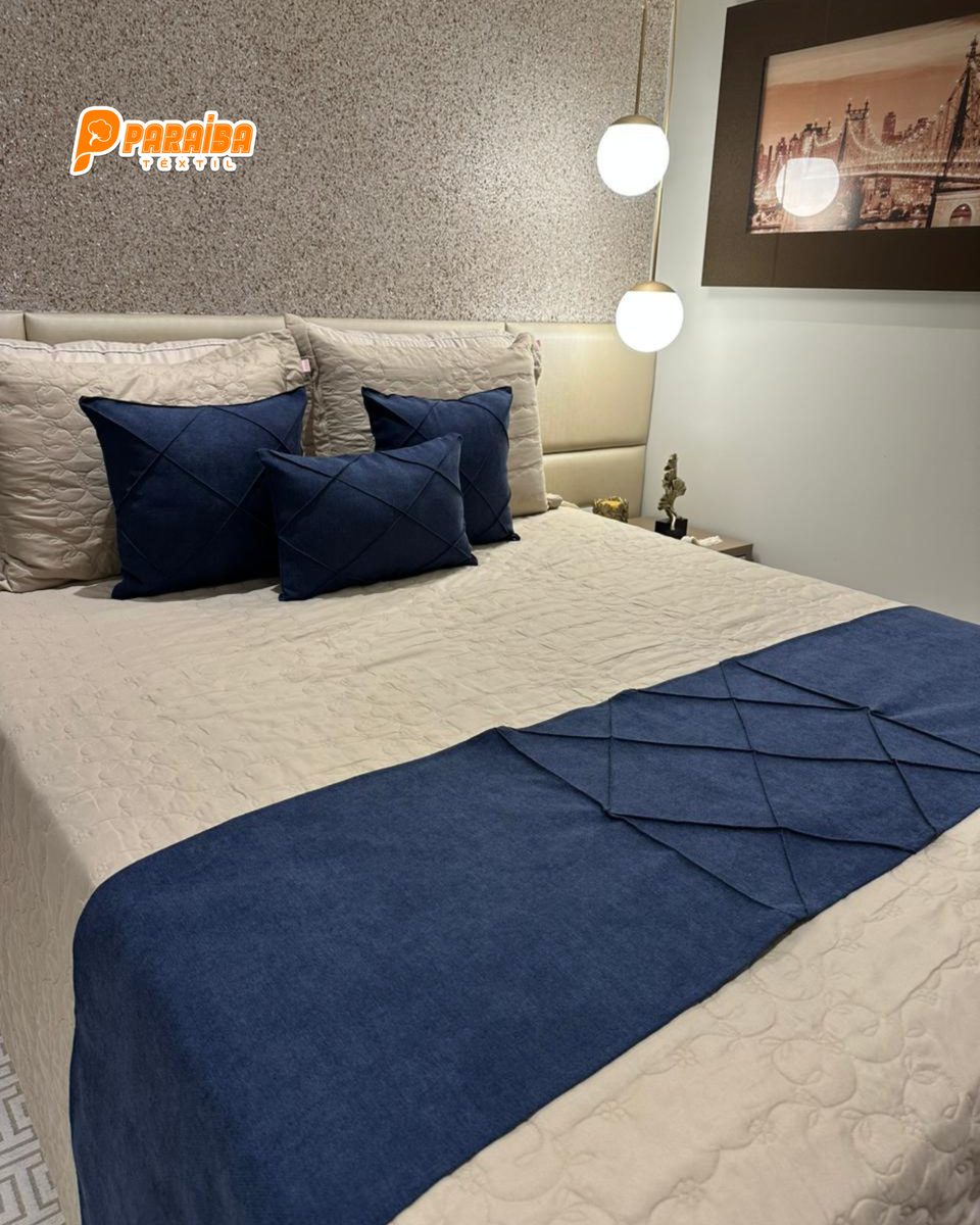 Kit Peseira Prapeada Sued Premium
